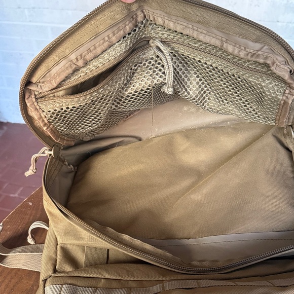 S.O.C. Medium Tactical Tan Backpack - Picture 5 of 7